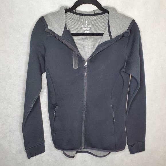 Elevate Women's Chivero Knit Jacket Black - Picture 1 of 9